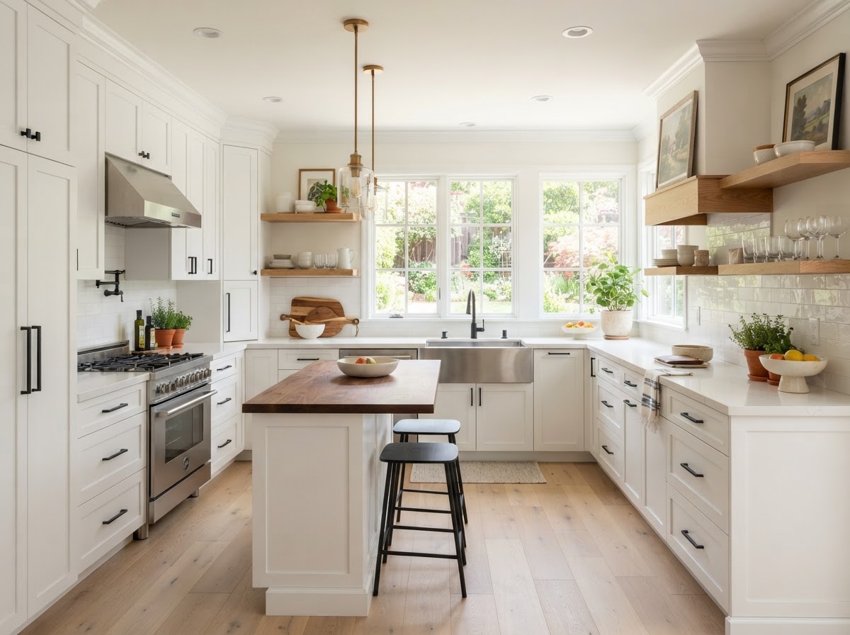 Make the kitchen work better, an illustration of the kind of remodeling work Preferred Home Improvement does in Cleveland, Tennessee