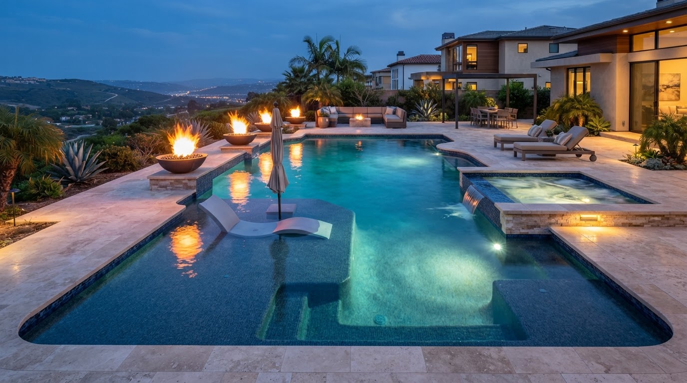 AquaLux Custom Pools - Pools services