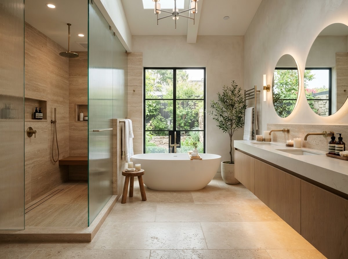Primary Bath Spa Suite with Wet Room