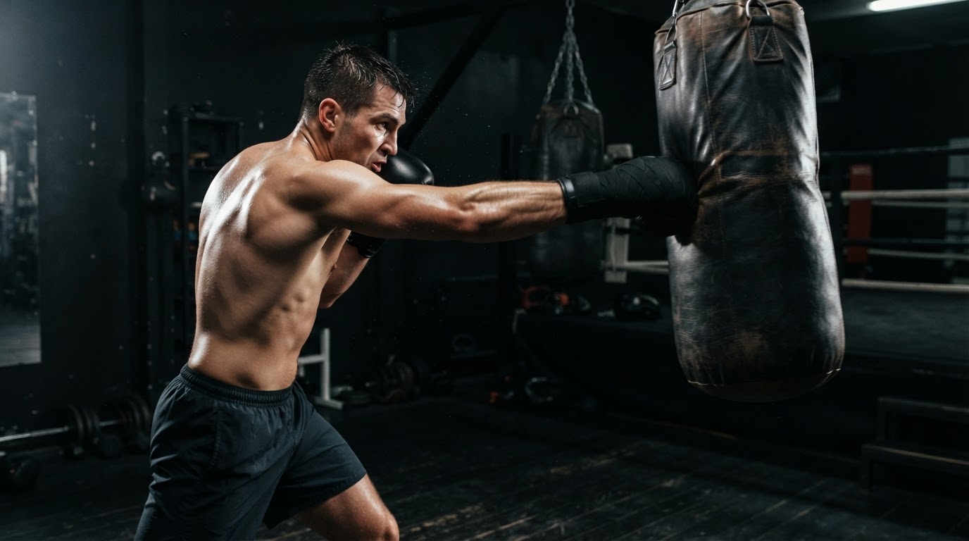 Boxing training at Wildside Combat Sports Center Nashville