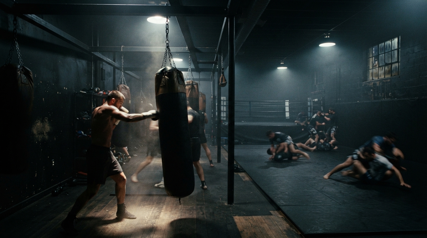 combat sports Nashville TN Wildside — students training in Music Valley
