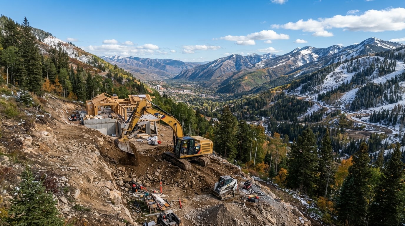 Excavation services in Park City, Utah
