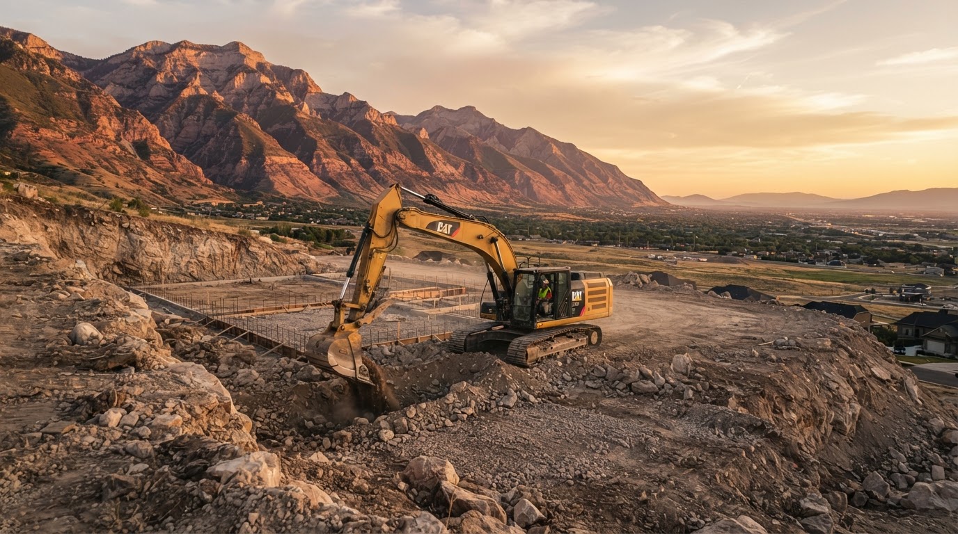 Excavation services in Pleasant Grove, Utah