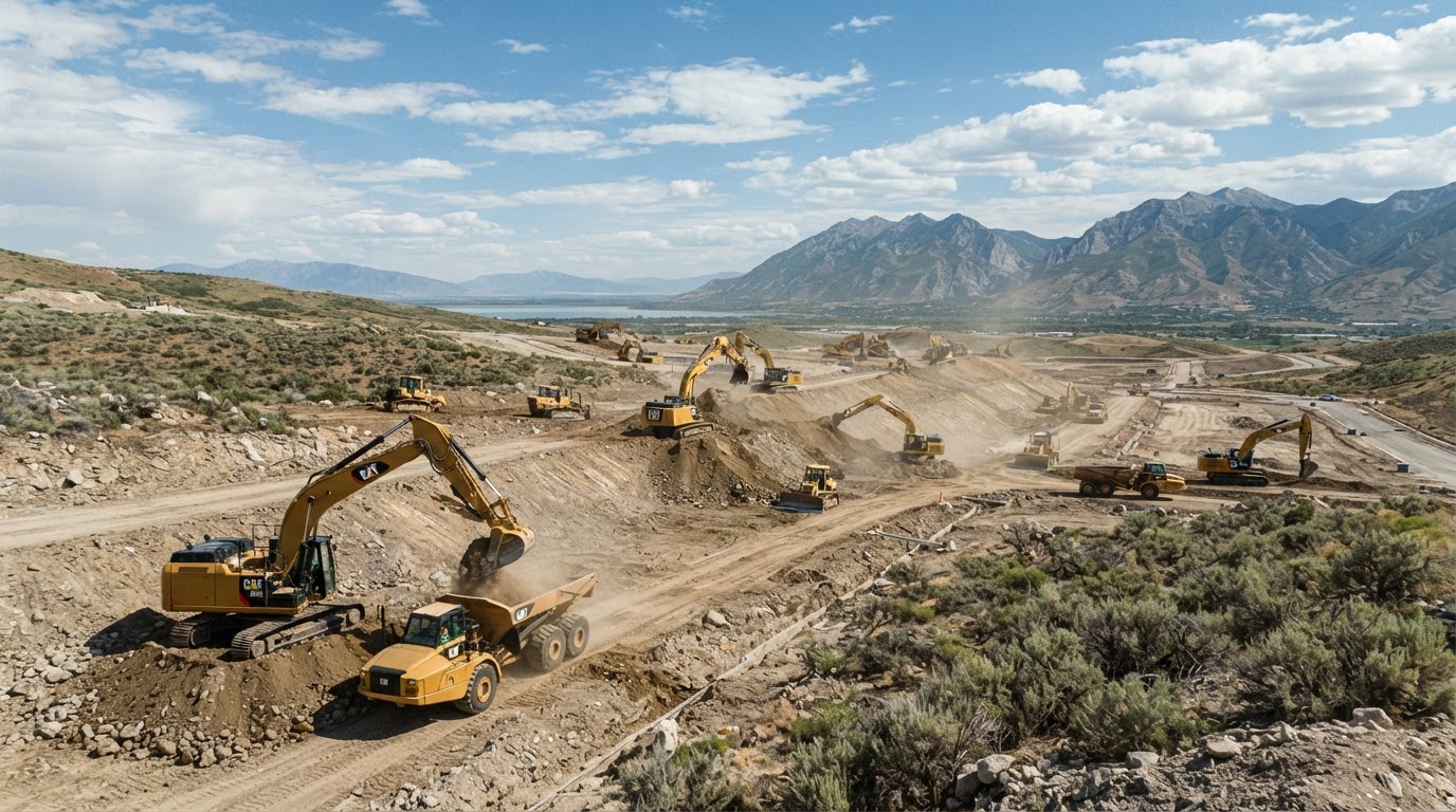 Excavation services in Eagle Mountain, Utah