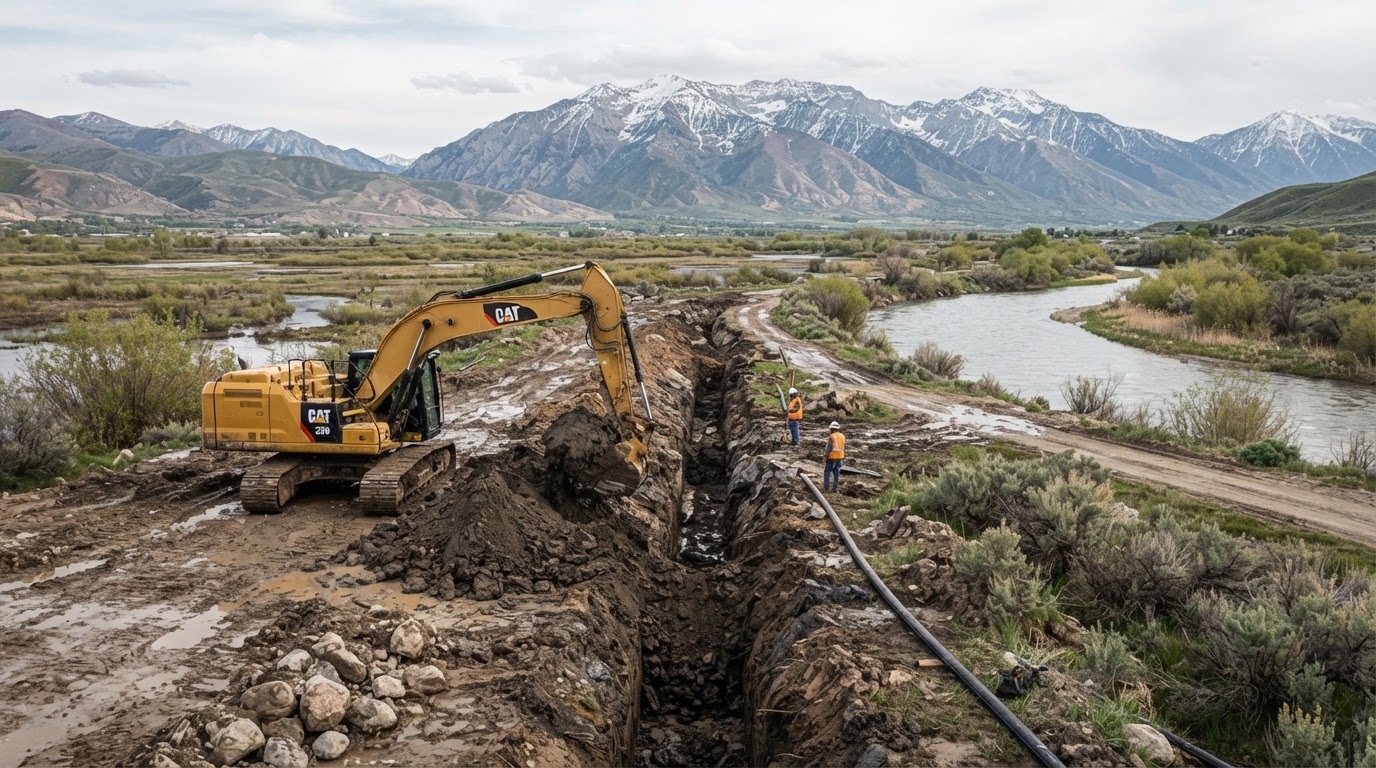 Excavation services in Provo, Utah