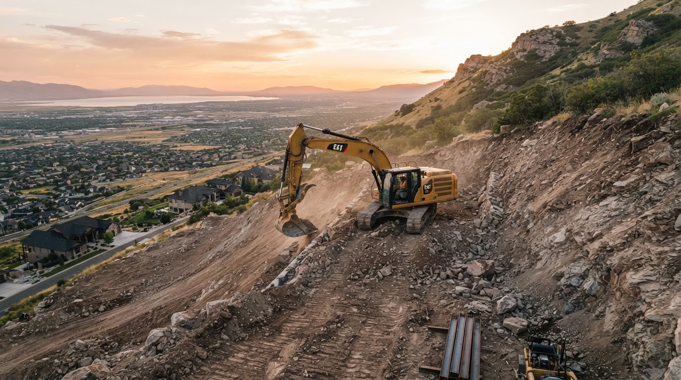 Excavation services in Draper, Utah
