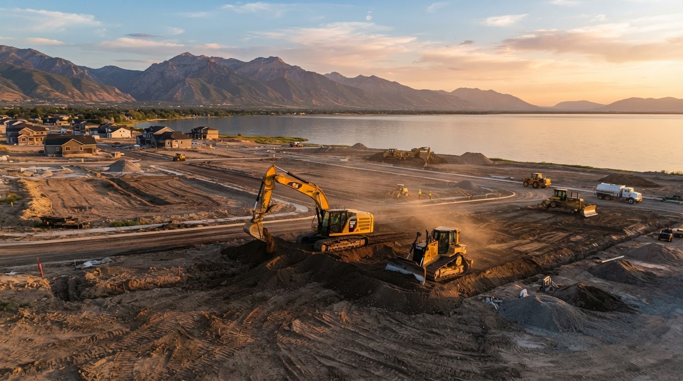 Excavation services in Saratoga Springs, Utah