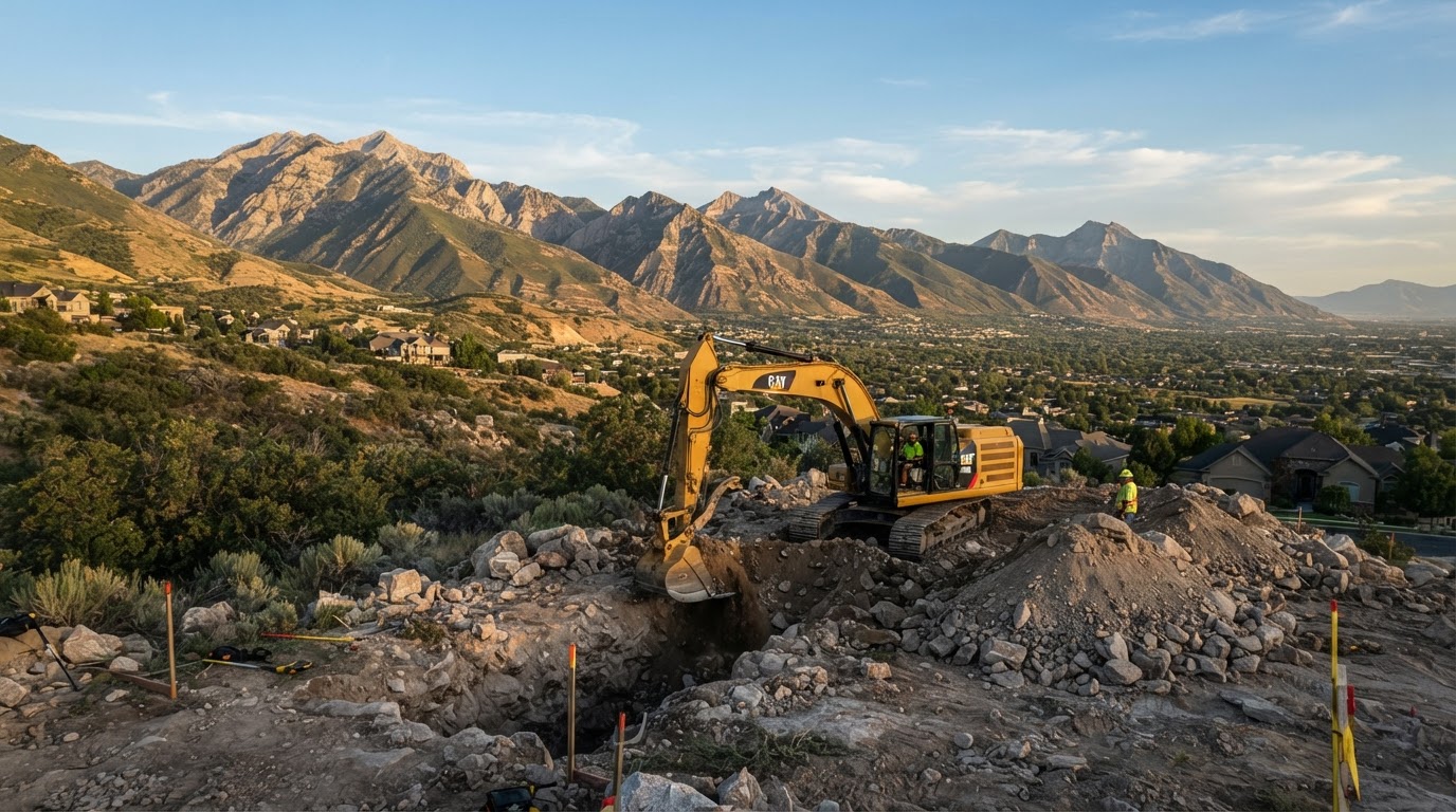 Excavation services in Sandy, Utah