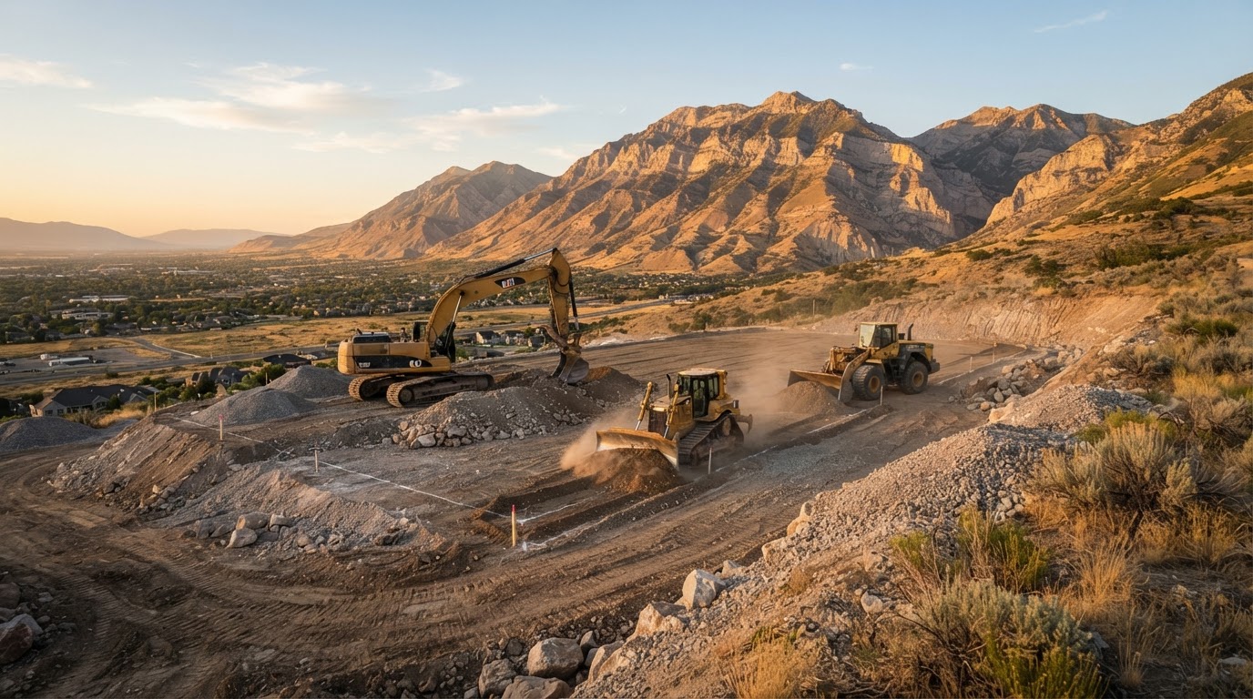 Excavation services in Highland, Utah