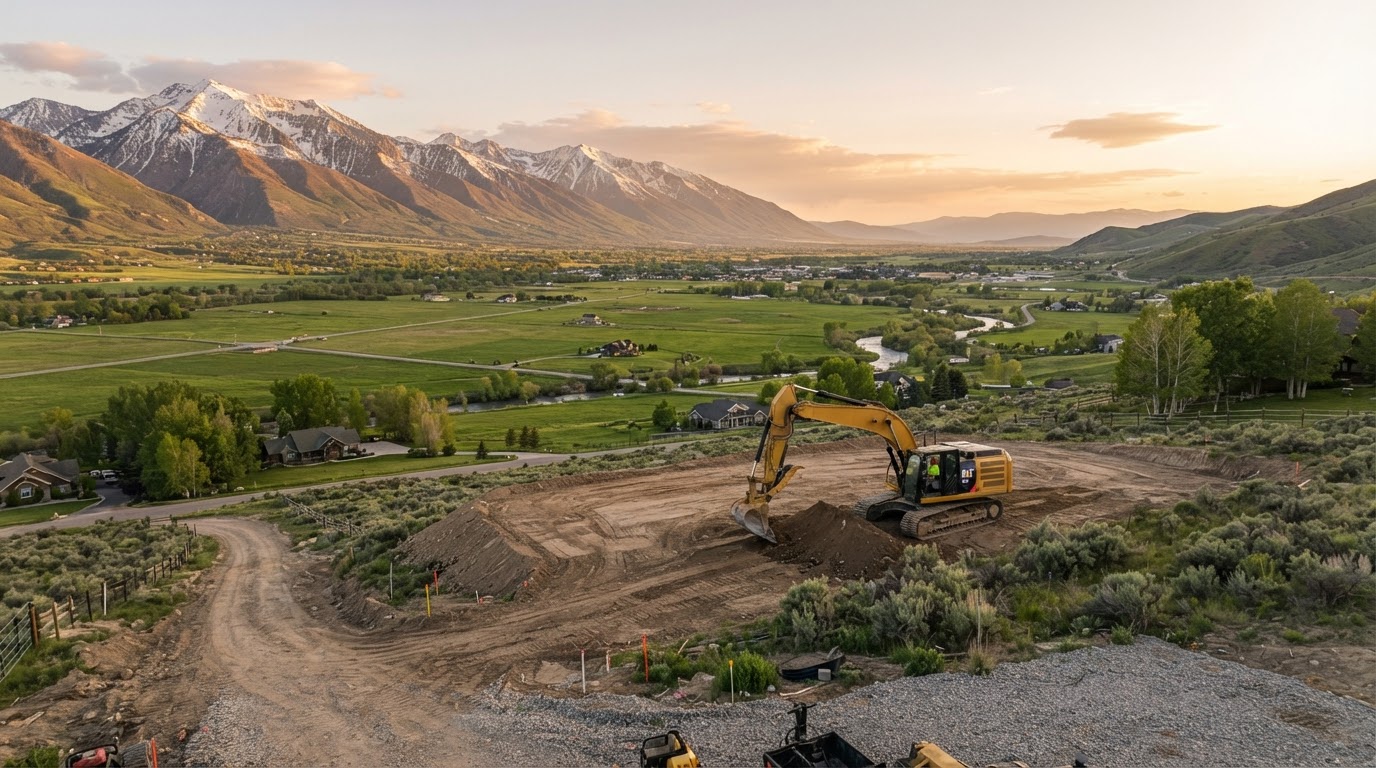 Excavation services in Heber City, Utah