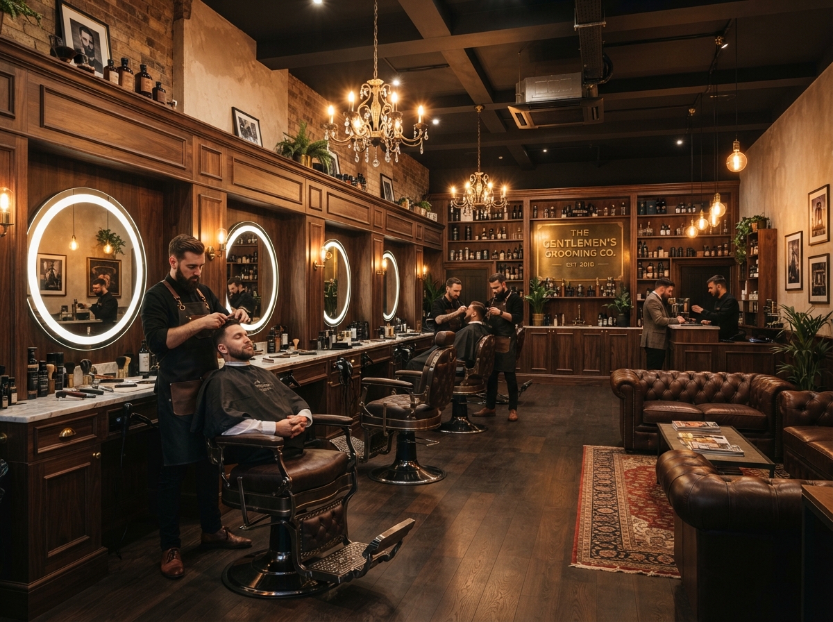 Interior Barberia GHL