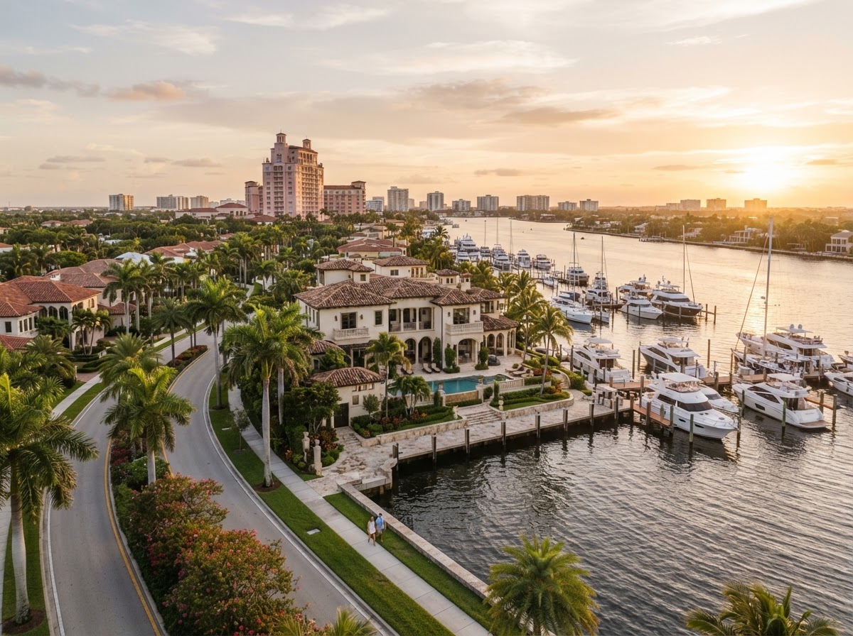 Boca Raton, FL — coastal community where Nick helps first-time homebuyers
