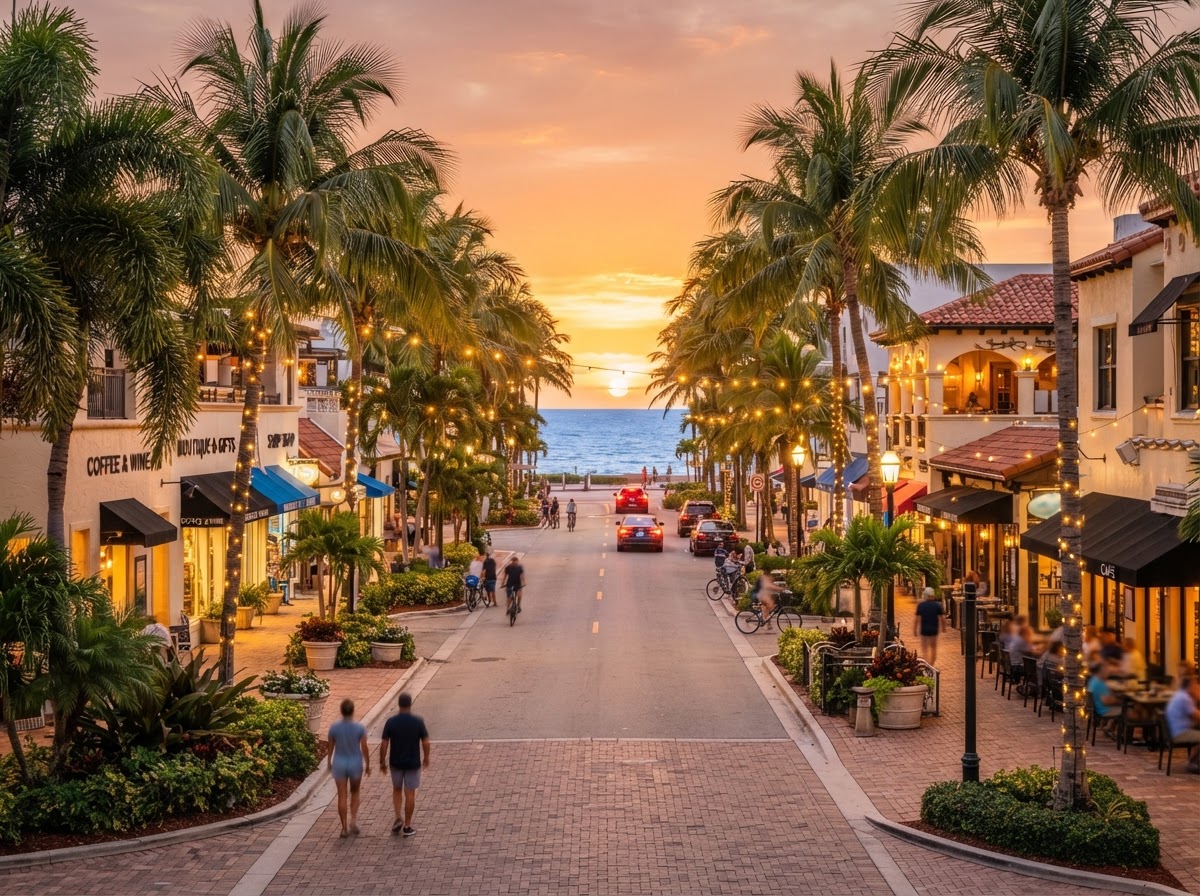 Delray Beach, FL — coastal community where Nick helps first-time homebuyers