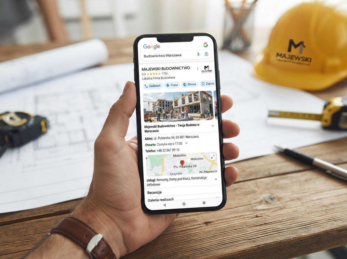 Majewski Budownictwo SEO Case Study