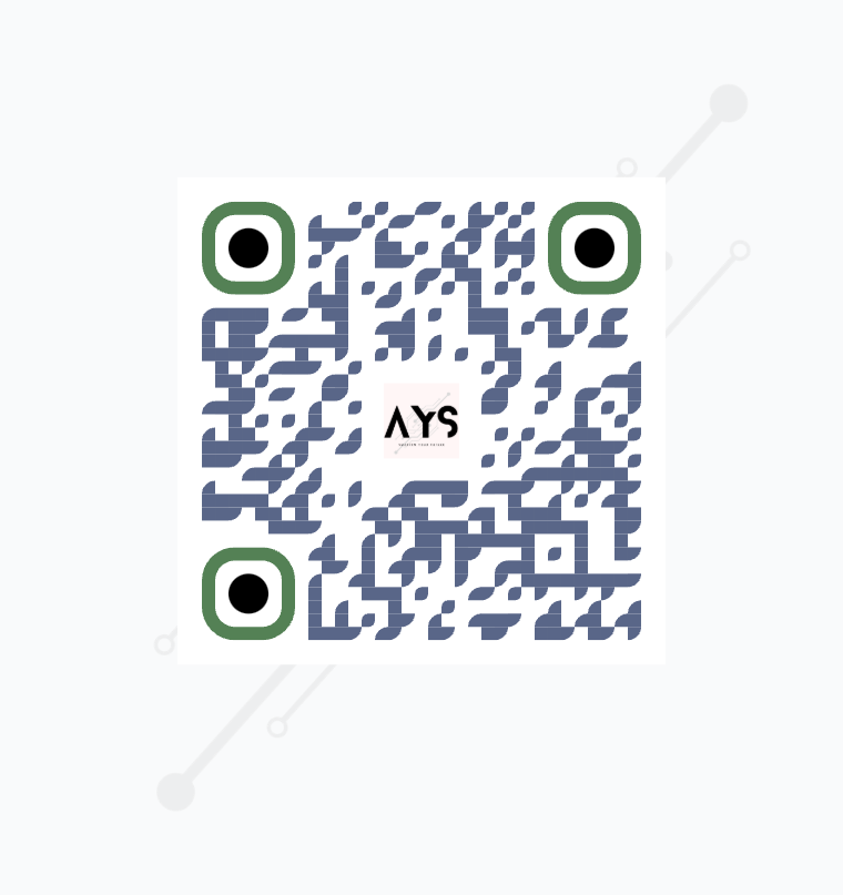 QR code to try AI voice call