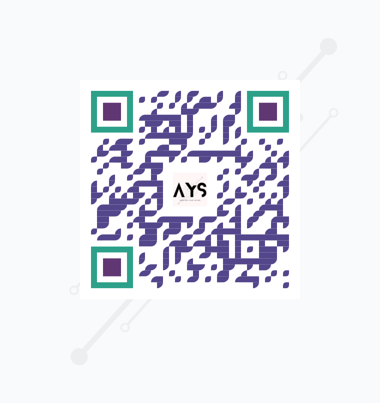 QR code to try AI SMS