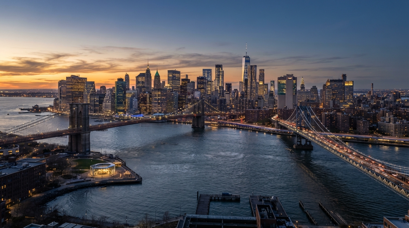 New York skyline representing the service area of White Law Group of New York