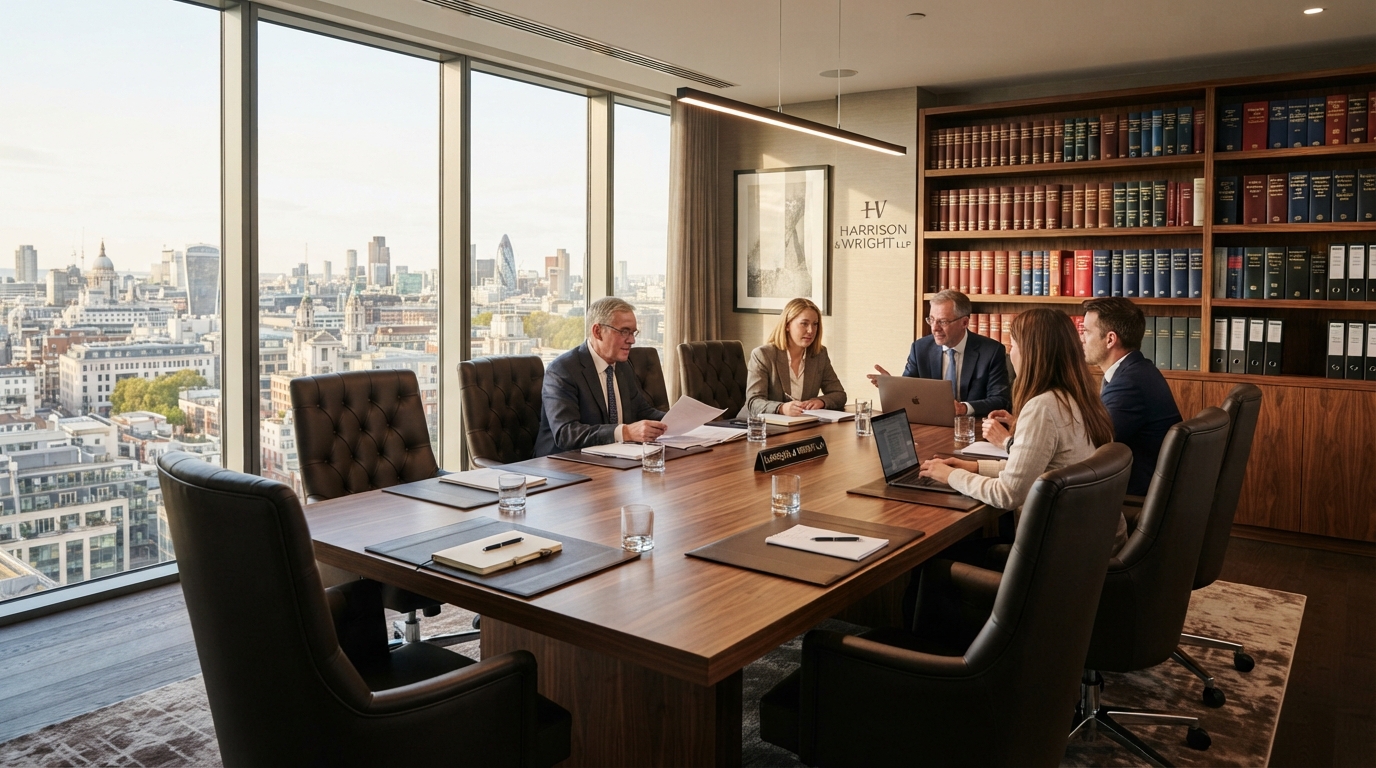 Professional consultation room at White Law Group of New York in Woodmere
