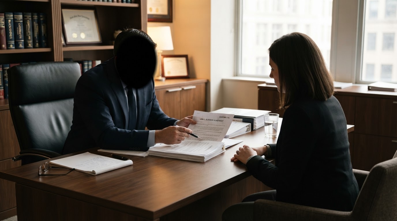 Legal consultation meeting at White Law Group of New York in Woodmere NY