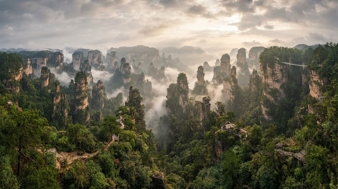 Maravillas de China: Chongqing y Zhangjiajie, cuando el viaje parece de otro planeta