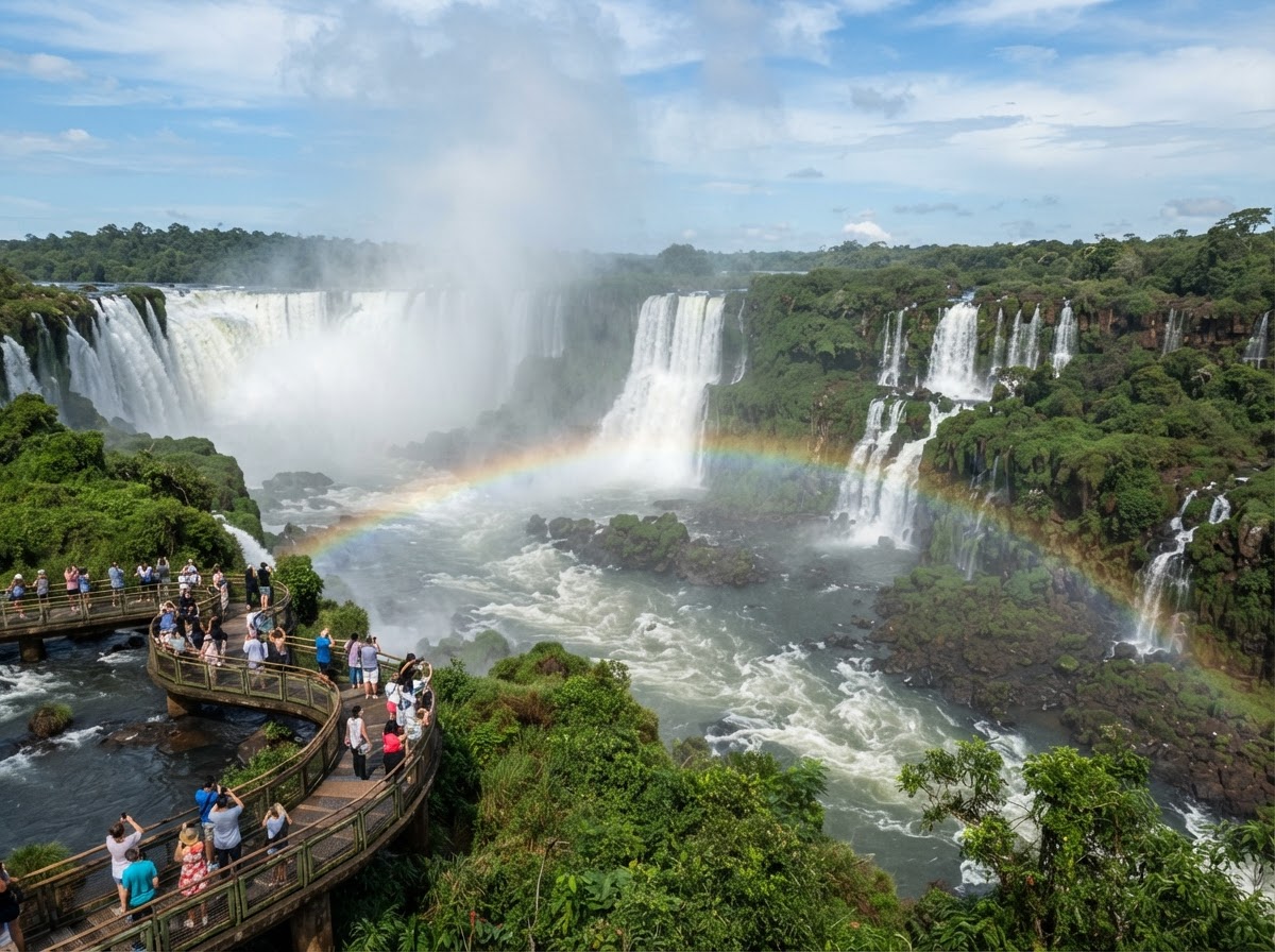 Cataratas del Iguazú (lado Brasil), Brasil