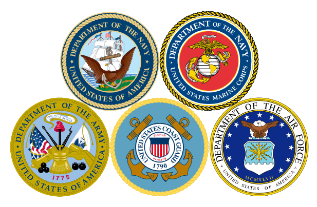 U.S. Military Seals