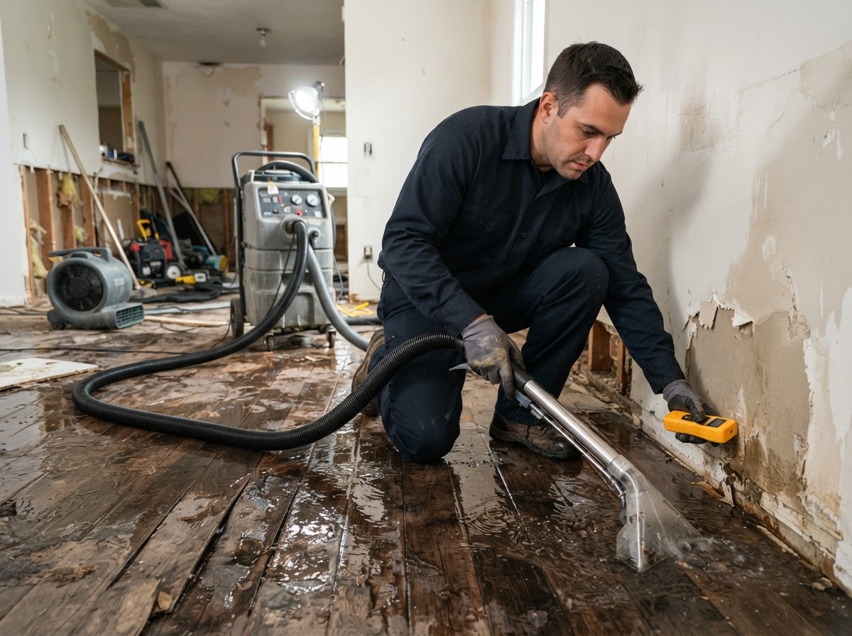 Water Damage Inspection & Extraction