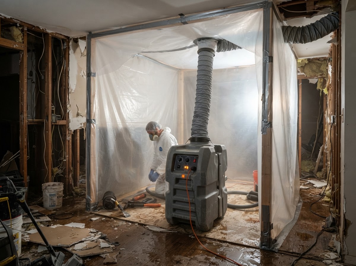 HEPA Air Scrubber & Containment