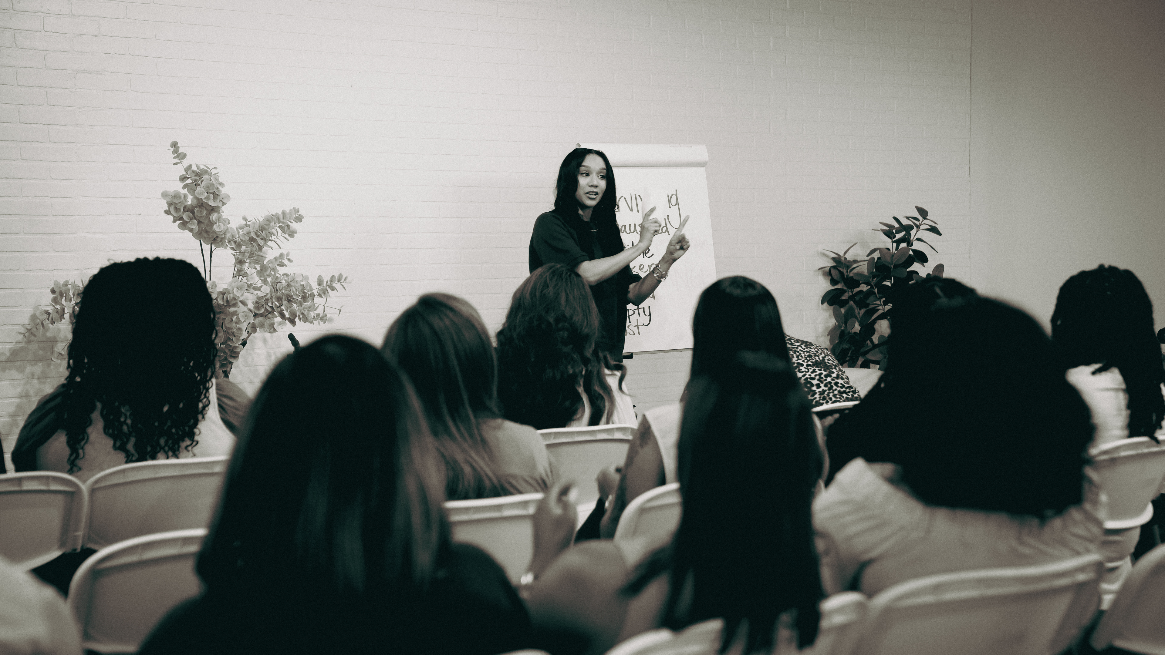 Ieshia Danielle teaching at workshop