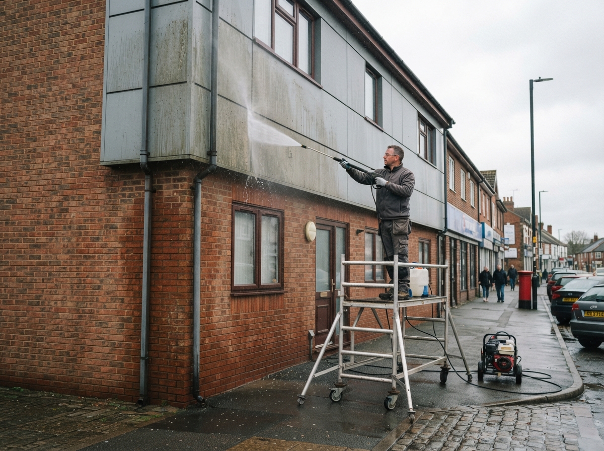 External building cleaning by BD Property Services