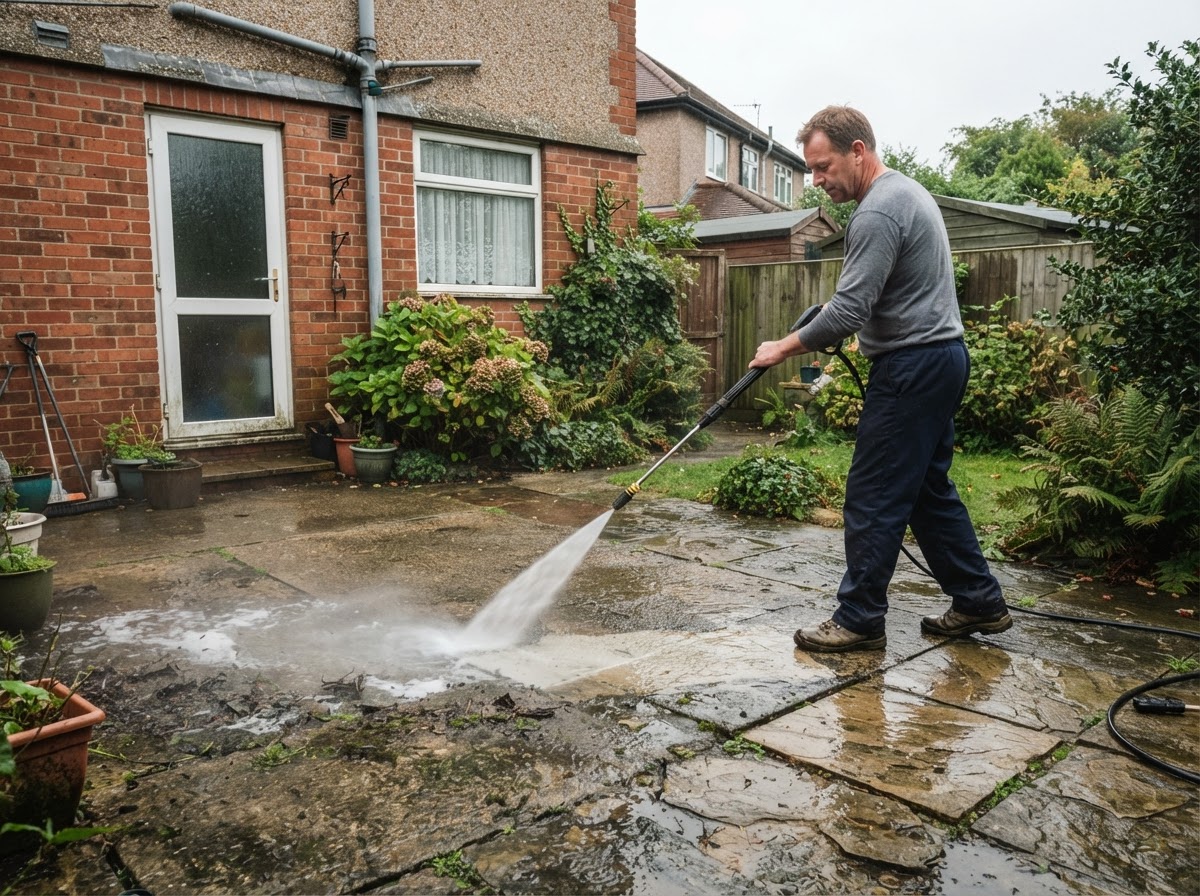 Pressure washing by BD Property Services