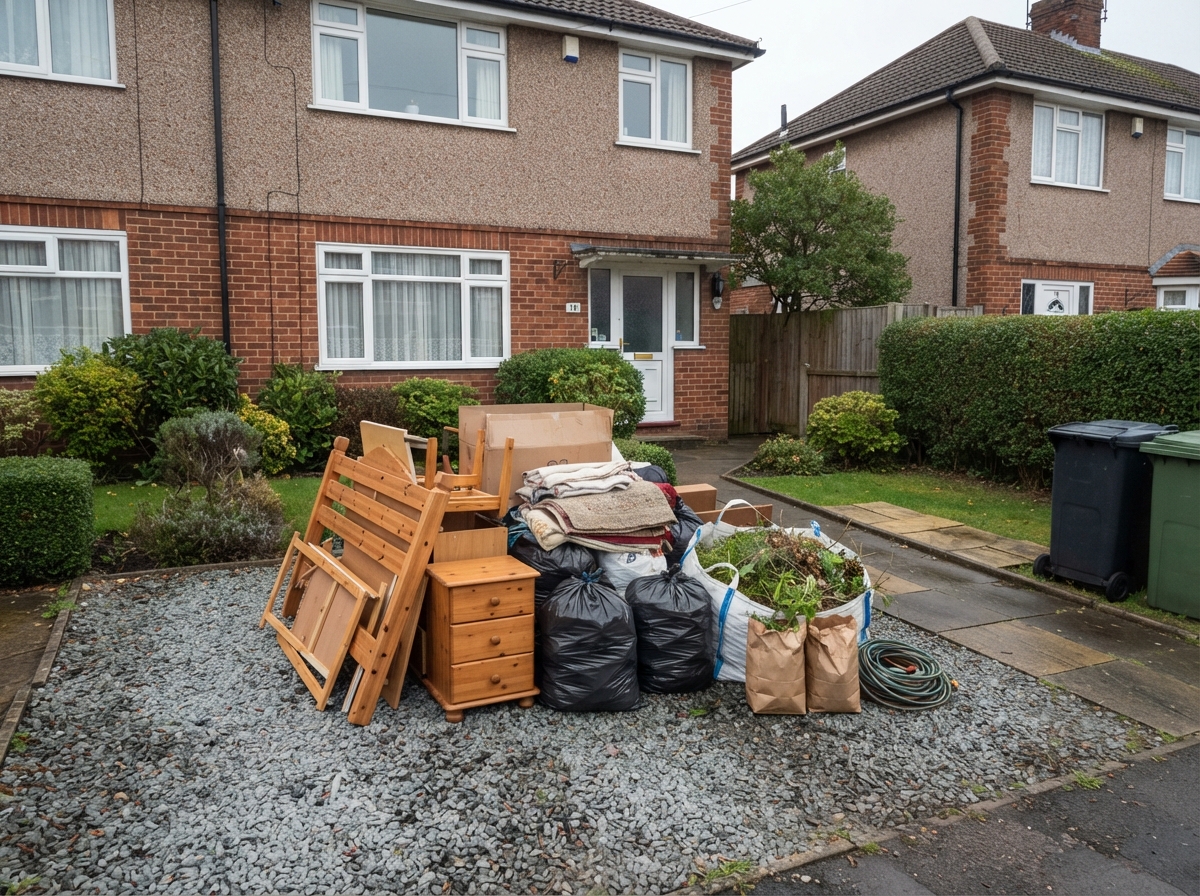 Property waste clearance and disposal by BD Property Services