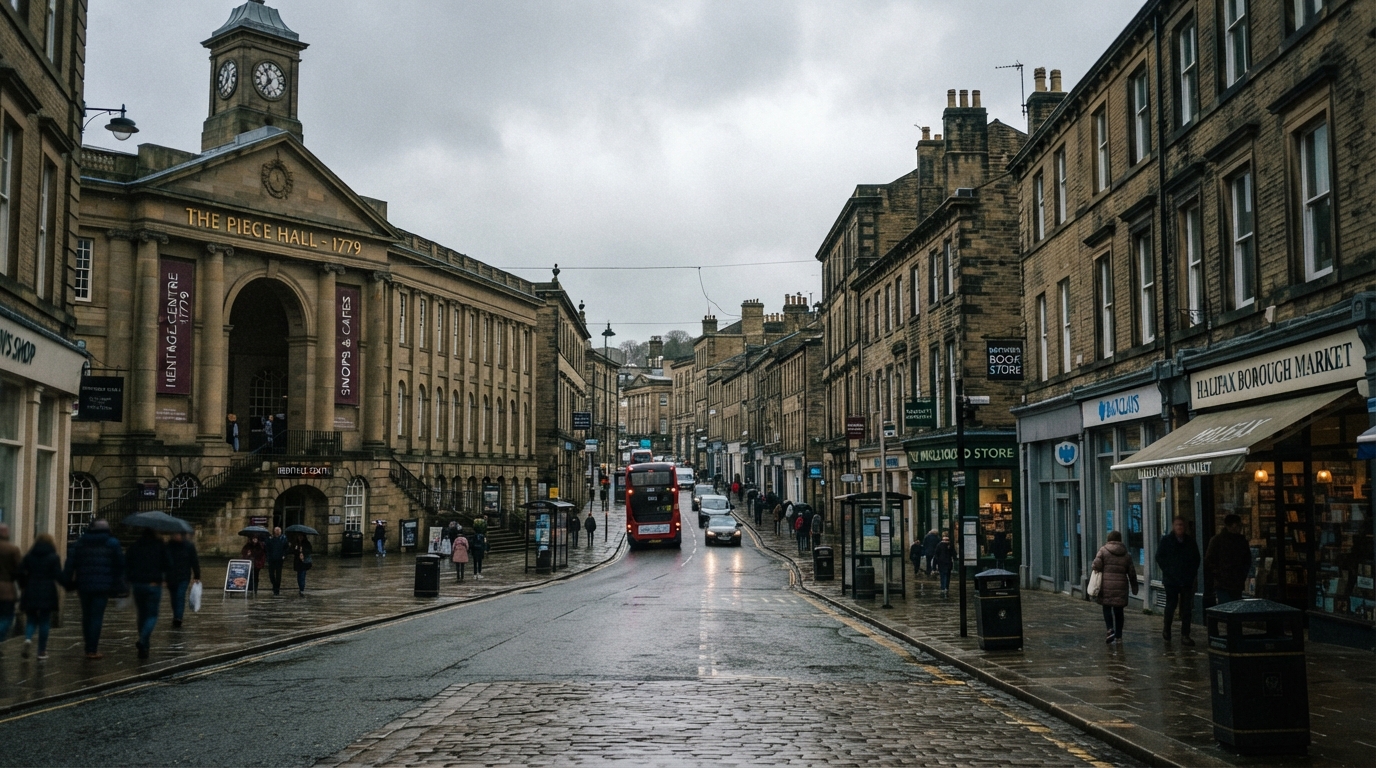 Halifax, West Yorkshire — where BD Property Services provides property maintenance and specialist cleaning