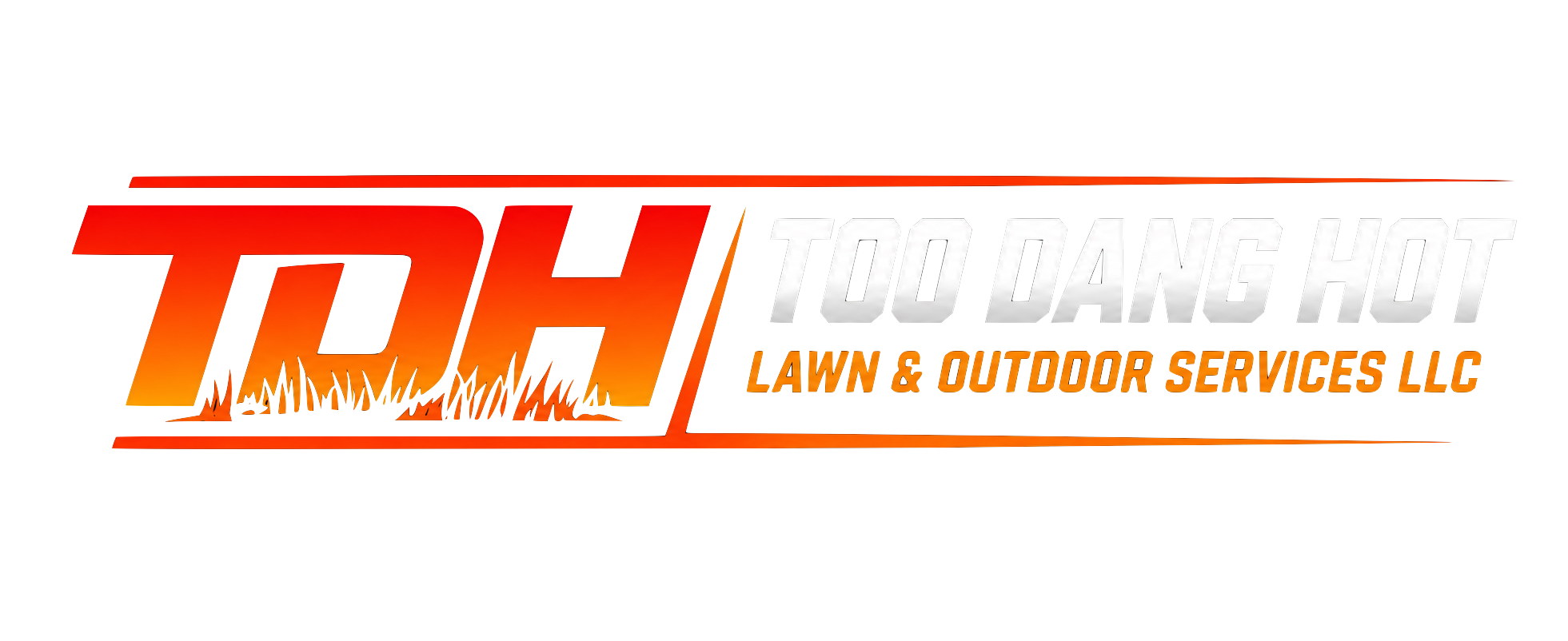 Too Dang Hot Lawn & Outdoor Services LLC — TDH Logo