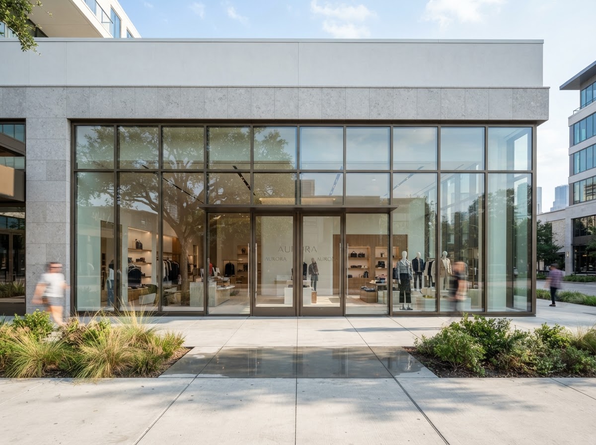 Commercial Glass — custom glass projects in Houston
