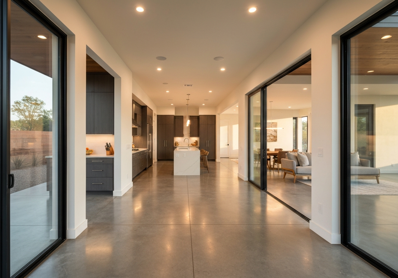 Modern ranch home interior