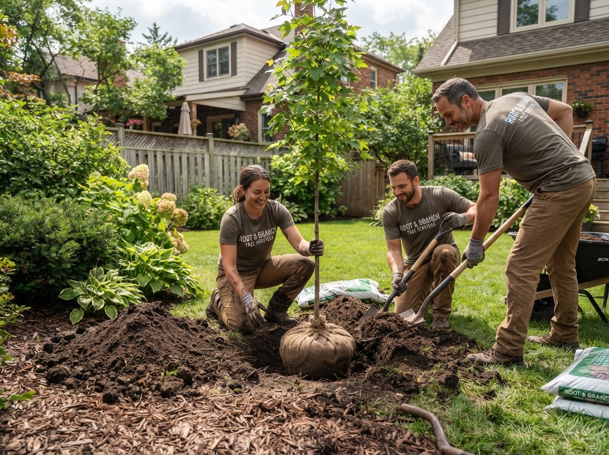 Tree planting Cedar Park