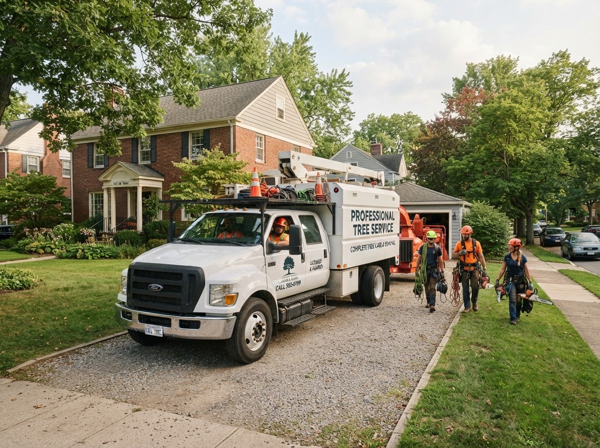 Tree service truck Cedar Park