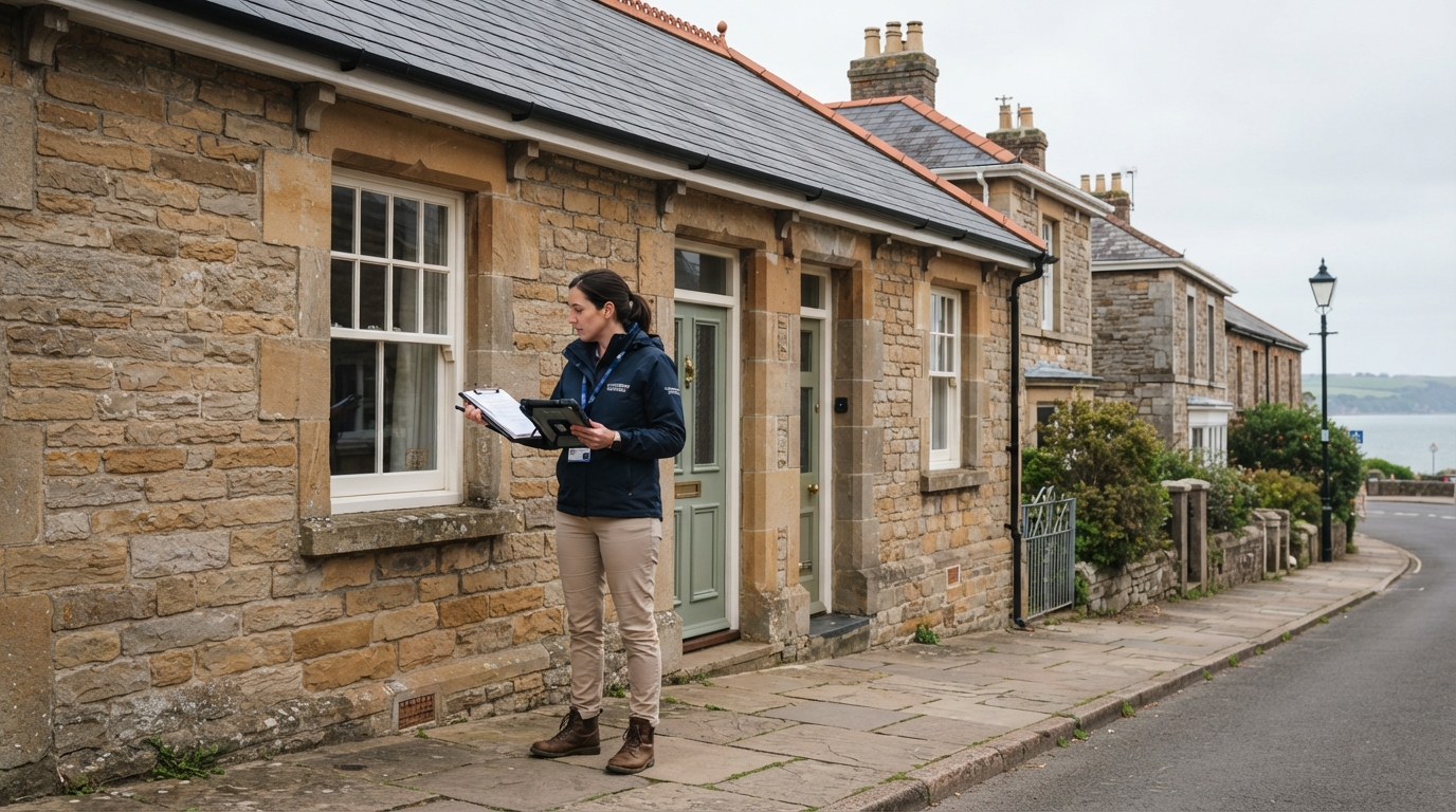 Harbour & Stone Surveyors — SubWeb247 Demo website screenshot — Chartered Building Surveyors