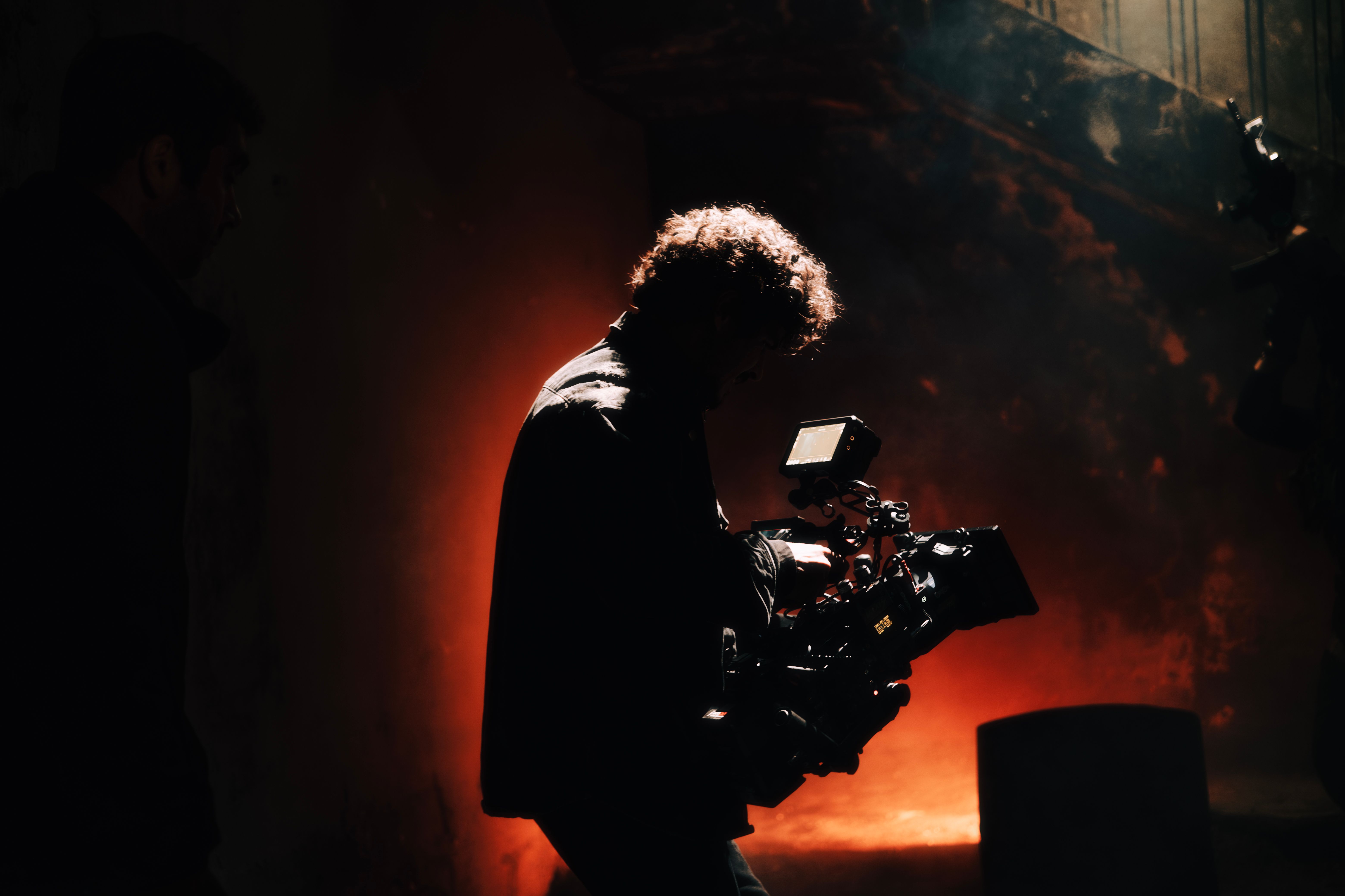 Color grading a commercial video in a calibrated DCI-P3 suite