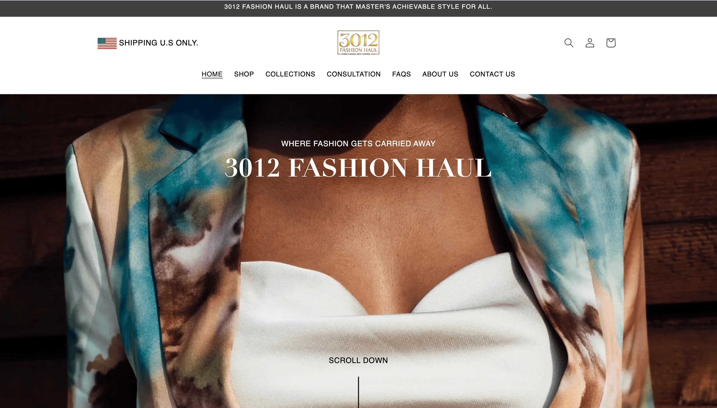 Shopify store redesign example