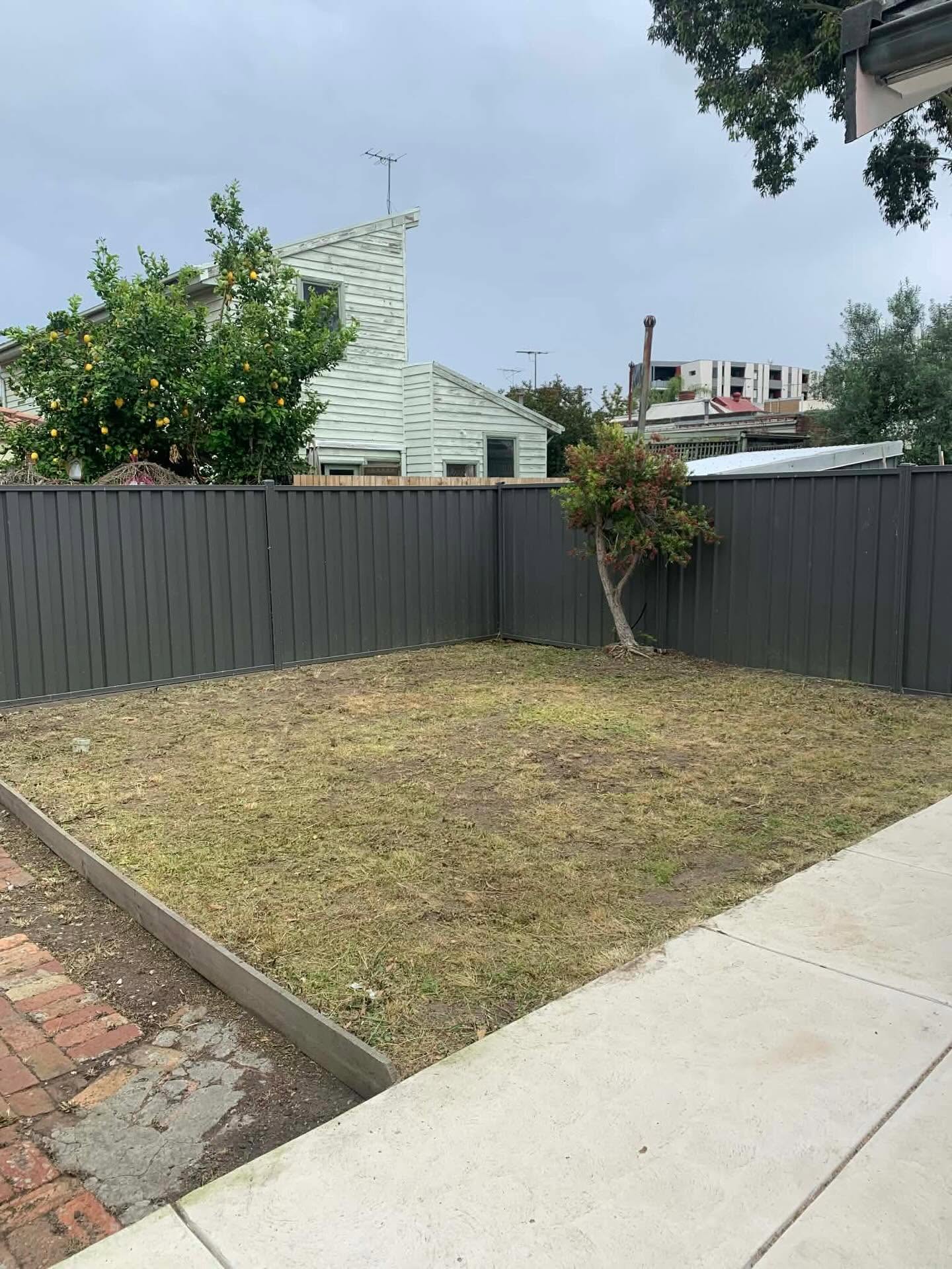 After courtyard garden clean up by Ratten & Rowe