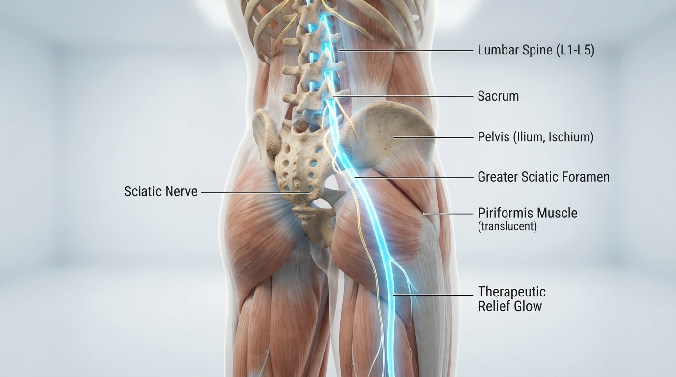 Chiropractic treatment for sciatica nerve pain