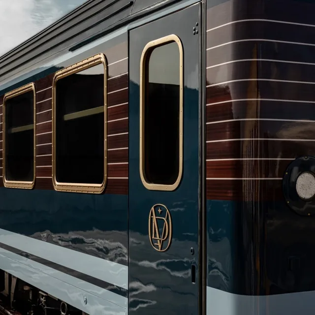 Orient Express La Dolce Vita Train Exterior