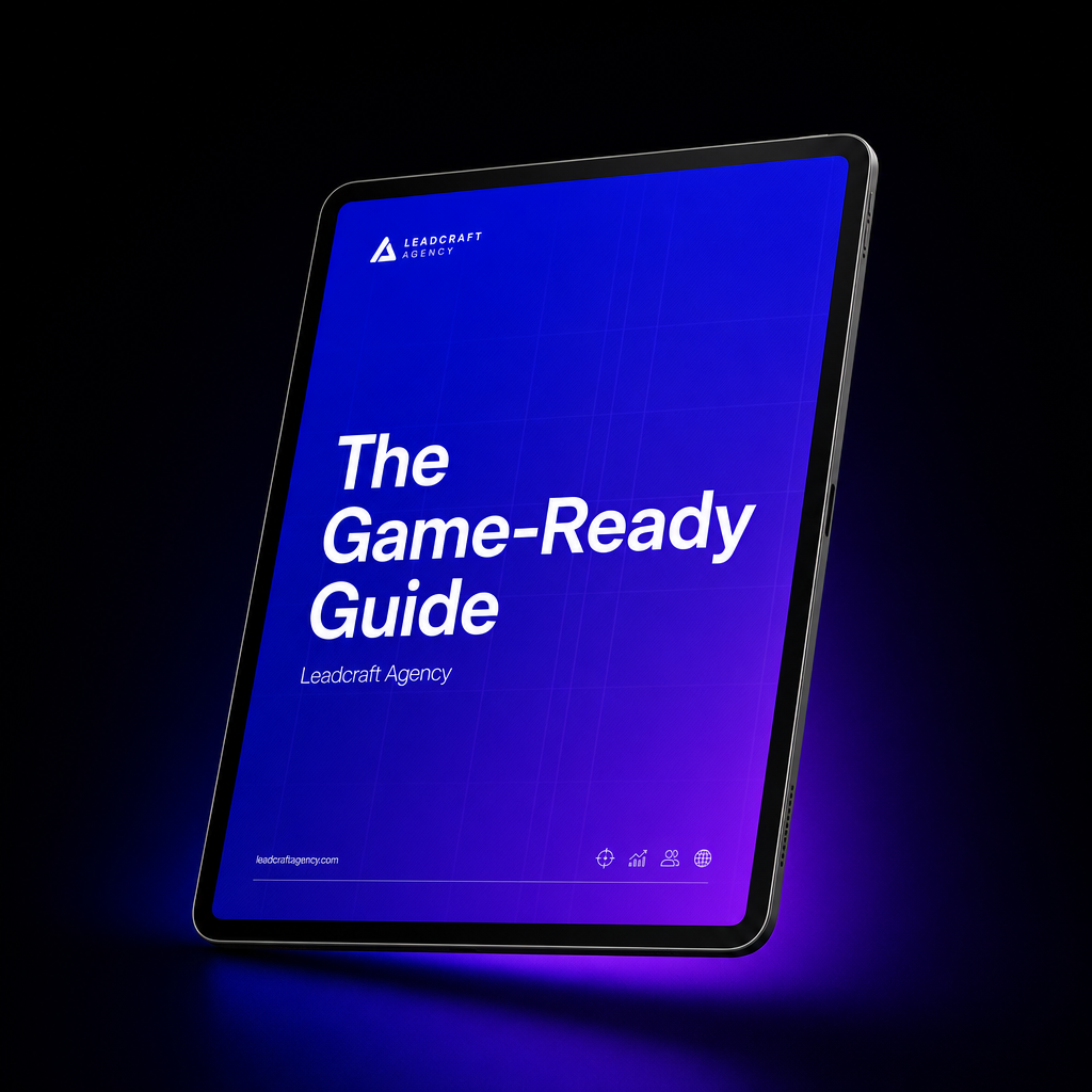 The Game-Ready Guide iPad Mockup