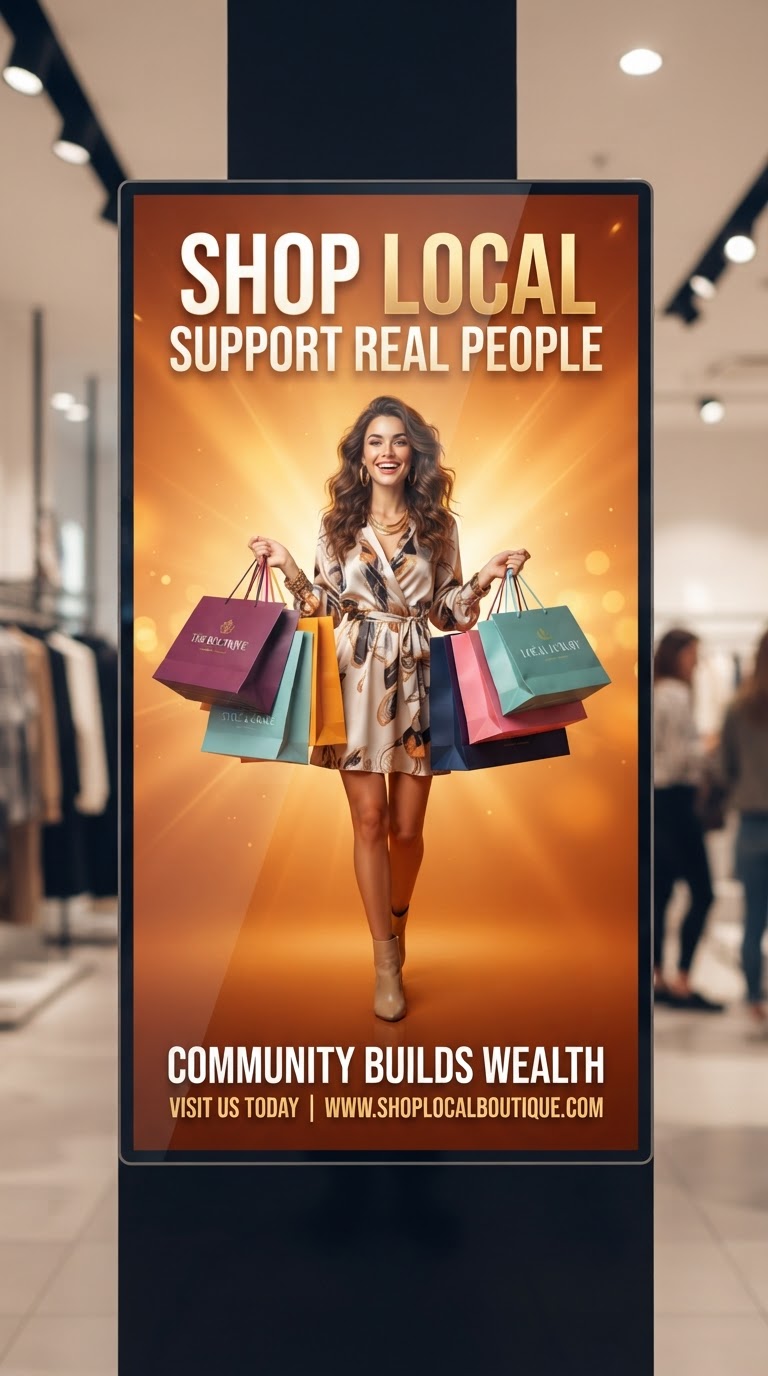 Retail Stores screen display 1