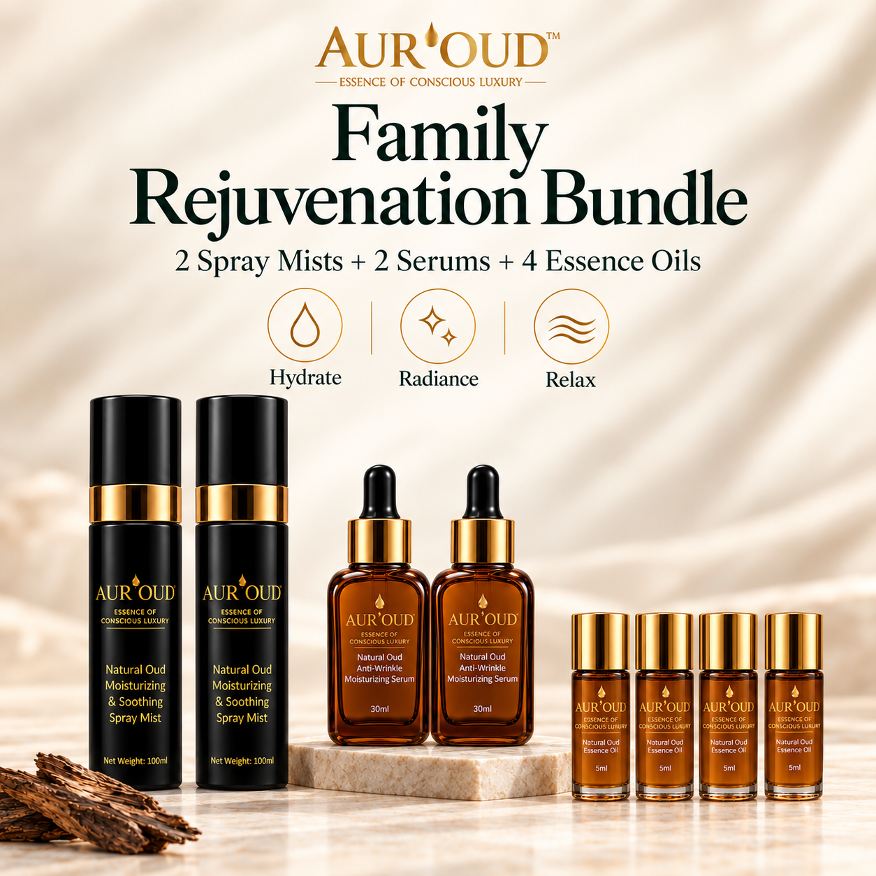 AUR'OUD™ Family Rejuvenation Bundle