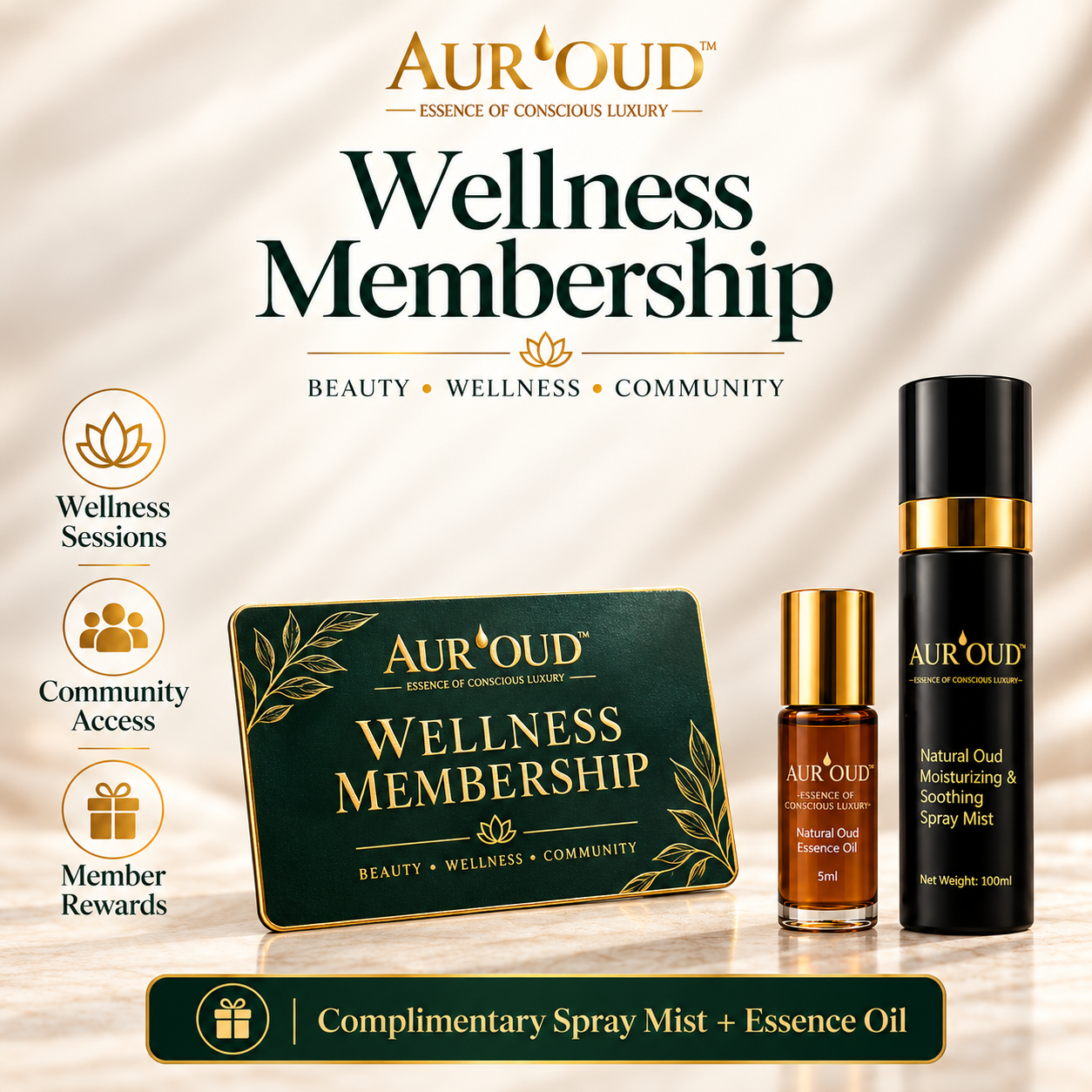 AUR'OUD™ Wellness Membership
