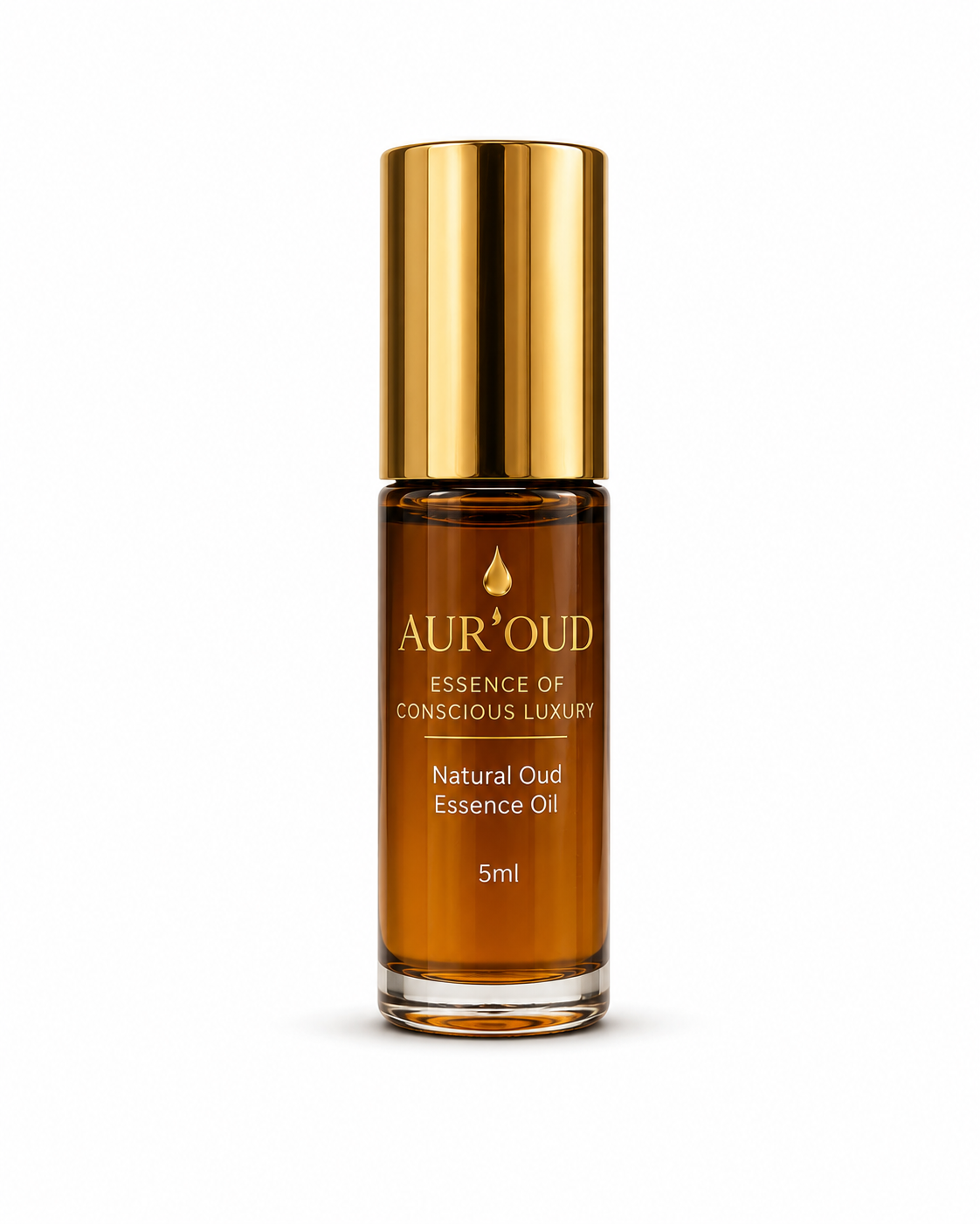 AUR'OUD™ Natural Oud Essence Oil 5ml luxury bottle