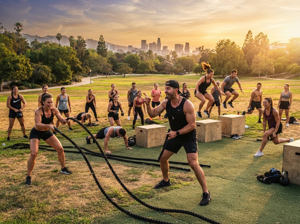 Boot Camp Gyms training environment